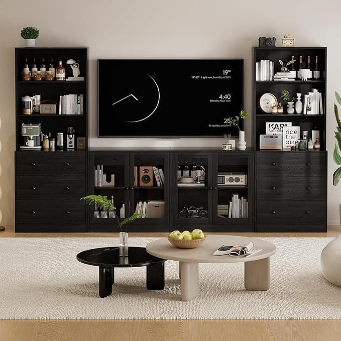 TUSY 71" Large TV Stand Set - Image 3