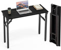TEMI Small Computer Desk Folding Table by TEMI
