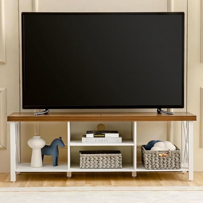 GAZHOME TV Stand for TV up to 65 Inches, TV Cabinet - Image 3