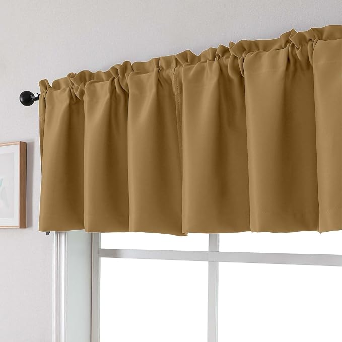 Chyhomenyc Gold Blackout Valances - Image 8
