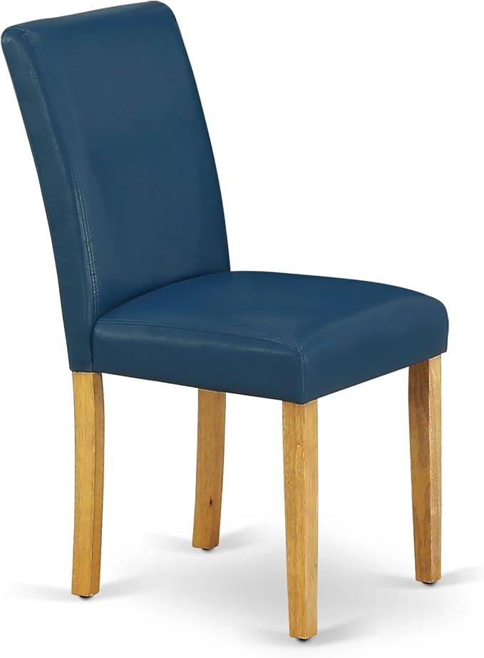 East West Furniture ABP4T55 Abbott Parson Kitchen Chairs - Image 5