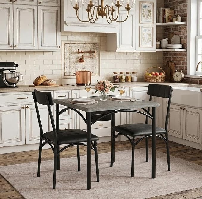 GAOMON 3-Piece Dining Table Set by GAOMON