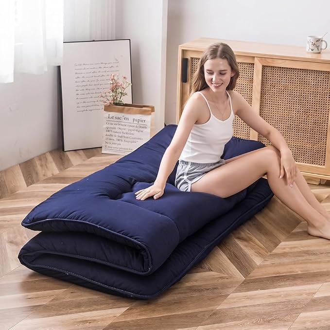 MAXYOYO Japanese Floor Mattress Futon Mattress, Thicken Tatami Mat Sleeping Pad - Image 7
