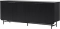 Walker Edison Reema Fluted 4-Door Kitchen Sideboard Buffet Console, 69 Inch by WalkerEdison