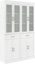 Crosley Furniture Stanton 2-Piece Glass Door Kitchen Storage Pantry Cabinet by CrosleyFurniture