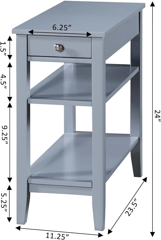 Convenience Concepts American Heritage Chairside End Table - Image 3