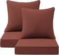 Sunbrella Outdoor Deep Seat & Back Cushion Set, 24 x 24 Inch Water Repellent by Supflourishia