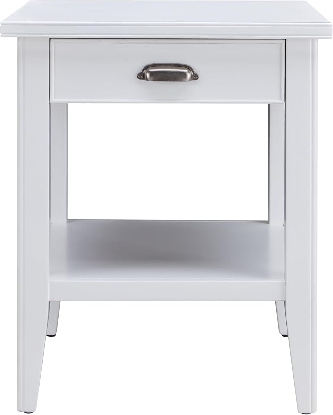 Leick Home Laurent 20 in. Solid Wood End Table - Image 4