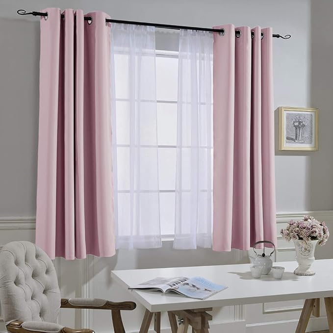 NICETOWN Room Darkening 72 inch Curtains - Image 6