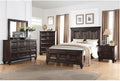 New Classic Furniture Sevilla 6-Piece Wood King Bedroom Set in Walnut by NewClassicFurniture