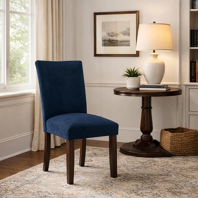 HomePop Parsons Classic Upholstered Accent Dining Chair - Image 4
