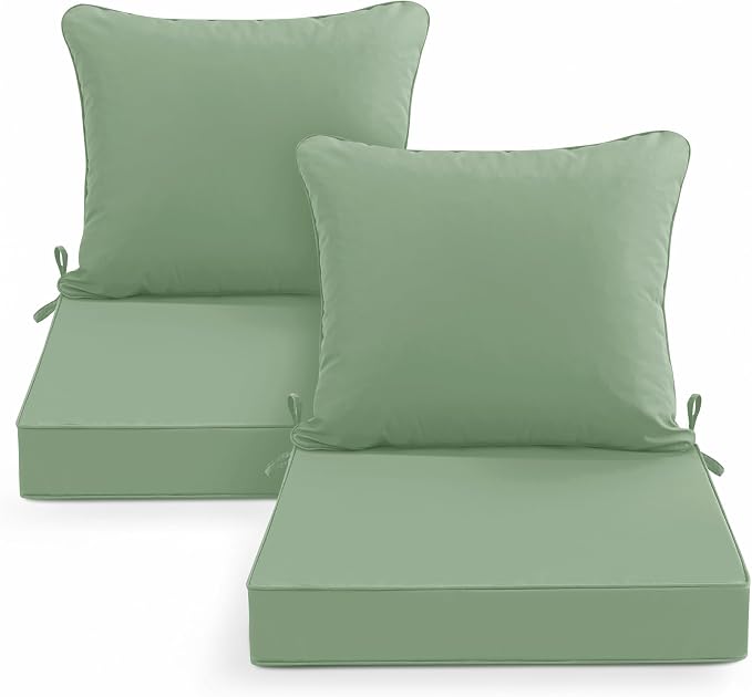 Summsun Waterproof Outdoor Patio Cushions by SUMMSUN