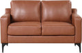 Serta Triton 55.5" Loveseat, Transitional Modern, Dreamcoil Comfort, Metal Legs by SertaDreamConvertibles
