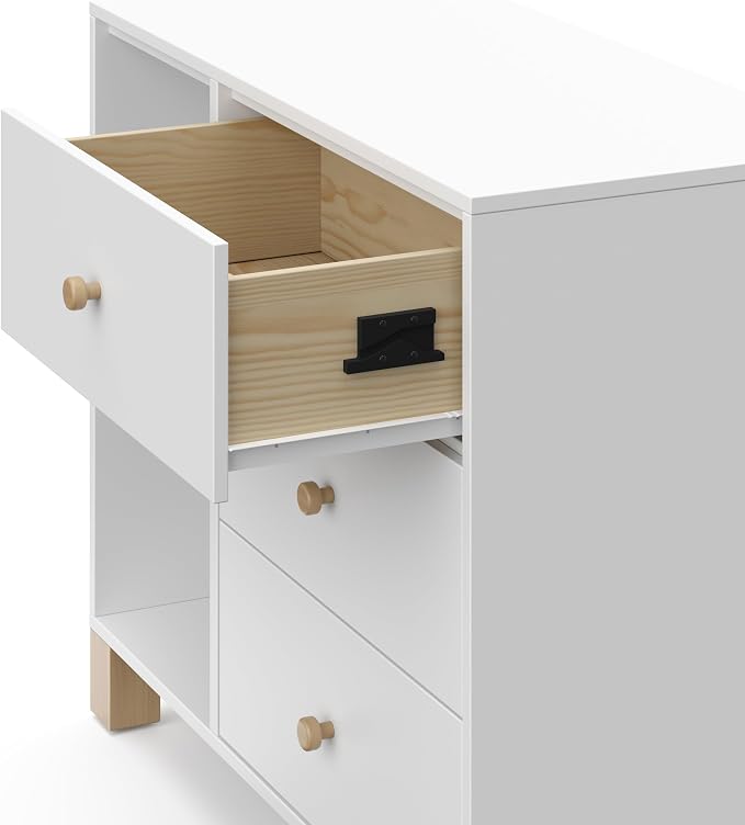 Storkcraft California 3 Drawer Combo Dresser – GREENGUARD Gold Certified - Image 13