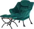 Tiita Lazy Chair with Ottoman, Comfy Leisure Sofa Armchair with Ottoman by TiitaHome