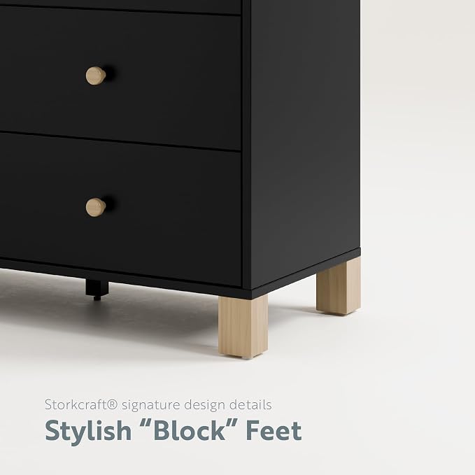 Storkcraft California 3 Drawer Combo Dresser – GREENGUARD Gold Certified - Image 8