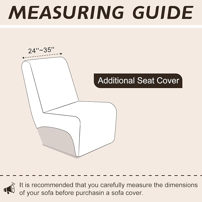 Arfntevss Sectional Recliner Couch Covers Velvet Corner Sectional Sofa Cover - Image 2