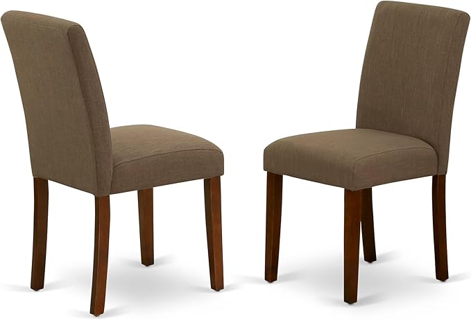 East West Furniture ABP3T18 Abbott Parson Dining Chairs - Image 4