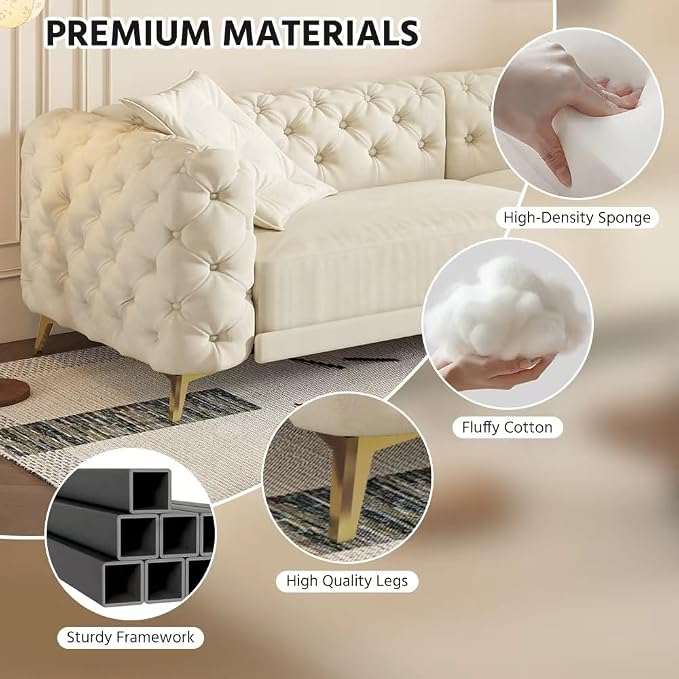 97.7" Convertible Queen Sleeper Sofa - Image 8