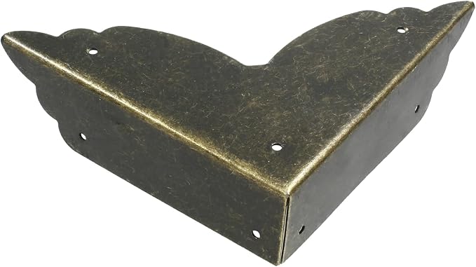Bivethoi 12 Packs Bronze Box Corner Protectors, Edge Cover Safety Guard - Image 4
