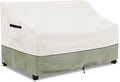 Outdoor 2-Seater Loveseat Cover, Patio Sofa Covers Fits up to 58W x 32.5D x 31H by LSongSKY
