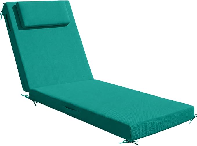 Outdoor Lounge Chair mat, 72 inches x 21 inches, Waterproof Chaise Lounge by Unknown