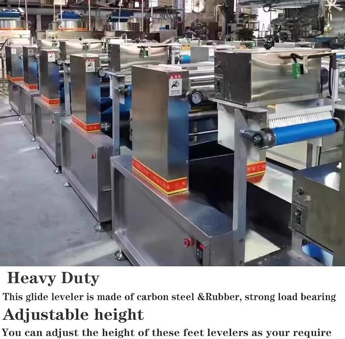 Heavy Duty Leg levelers ， Leveling Legs 2.36" Dia Base, Adjustable feet - Image 7