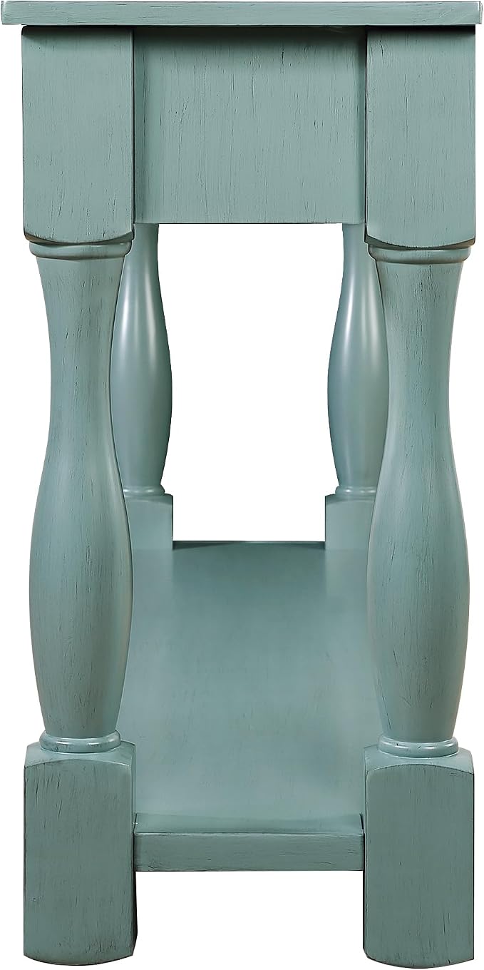 Knocbel Long Antique Entry Console Table - Image 4