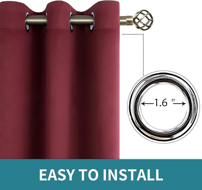 BGment Christmas Blackout Curtains - Image 5