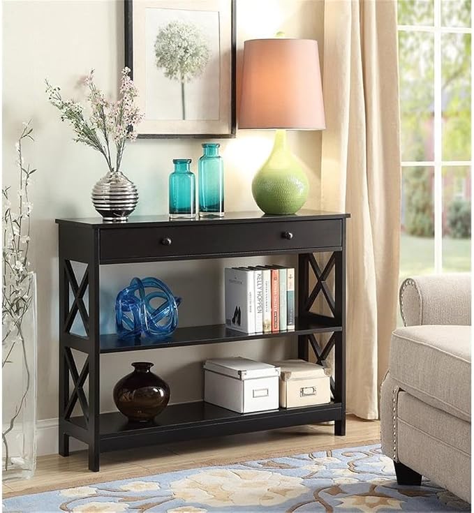 Convenience Concepts Oxford 1-Drawer Console Table 39.5" - Image 2