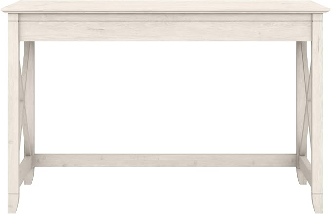 Bush Home Key West 48W Writing Desk in Linen White Oak - Image 7
