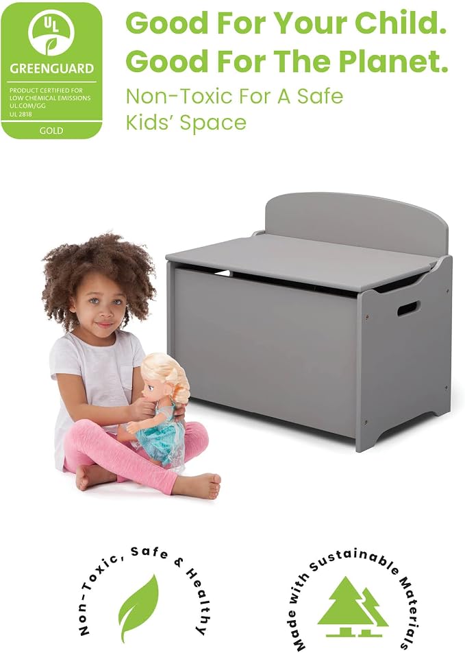 Delta Children MySize Deluxe Toy Box - Image 3
