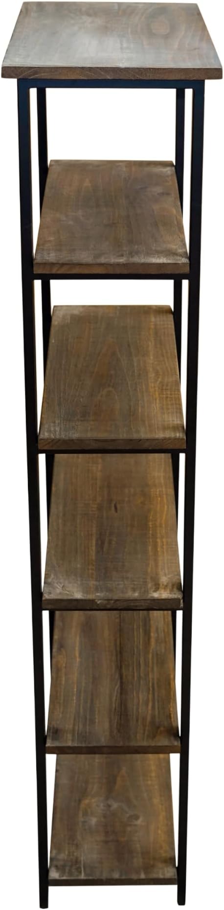 Alaterre Furniture Pomona Living Room 6-Tier Solid Wood Bookcase - Image 10