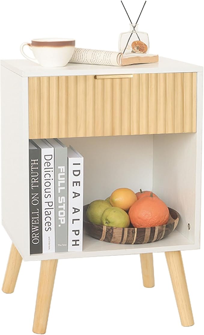 Fultyle Nightstand, Modern Bedside Table by Fultyle