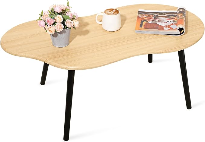 Small Coffee Table Cloud Coffee Table Modern Center Table Floor Table Walnut by FEUFOAM