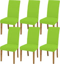 BIETYONE Stretch Dining Chair Covers Set of 6, Soft Removable Washable Kitchen by BIETYONE