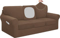 Easy-Going 7 Pieces Stretch Couch Cover Washable Sofa Cover Set by Easy-Going