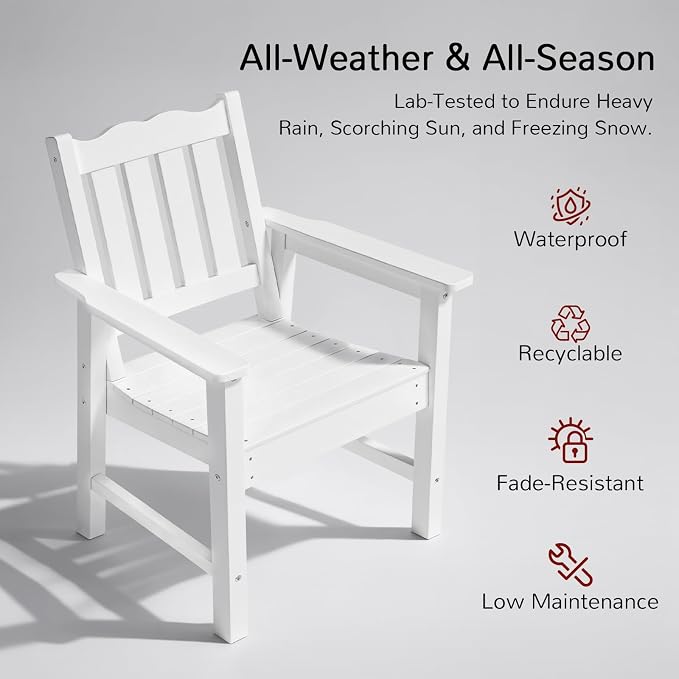 Stoog Oversized Patio Chair, All-Weather Outdoor Chairs - Image 5