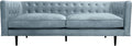 Armen Living Annabelle 80" Modern Bluestone Velvet Sofa by ArmenLiving