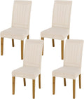 BIETYONE Stretch Dining Chair Covers Set of 4, Soft Removable Washable Kitchen by BIETYONE