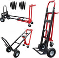 Suzhi Convertible Hand Truck Dolly Cart Heavy Duty/with 4 Wheels, Industrial by SuZhi