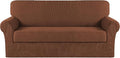Turquoize Stretch Sofa Slipcover 2 Pieces Sofa Cover Couch Cover by Turquoize