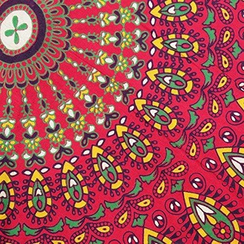 Mandala Floor Pillow Cover Meditation Cushion Seating Throw Hippie Round - Image 7