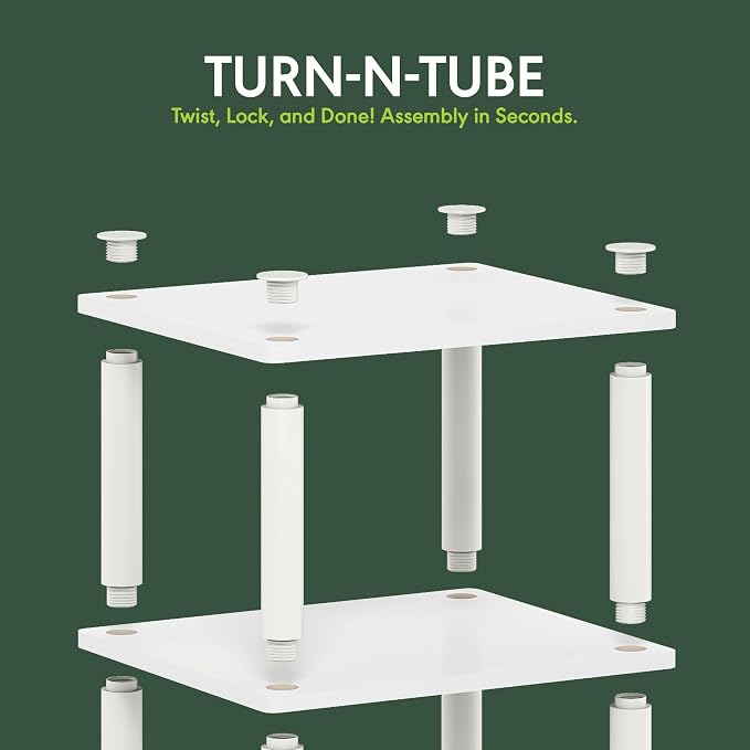 Furinno Just Turn-N-Tube Open Storage Nightstand, 1 Pack - Image 8