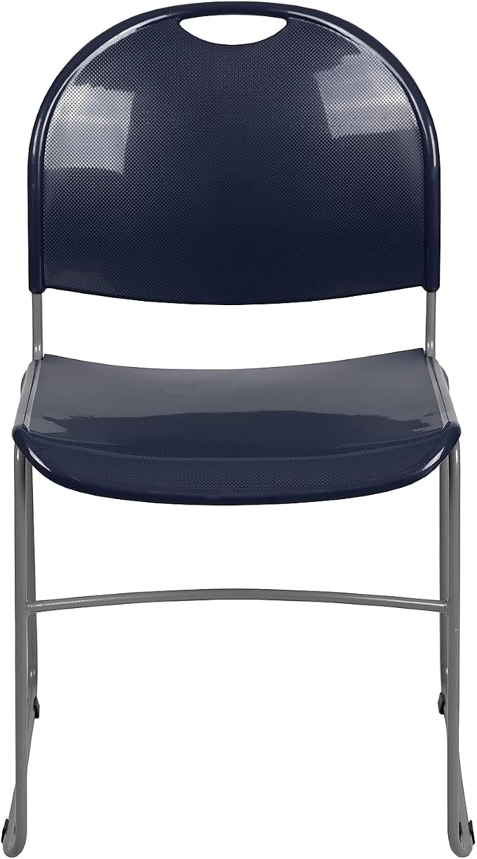 Flash Furniture HERCULES Series 5 Pack 880 lb. Capacity Navy Ultra-Compact by FlashFurniture