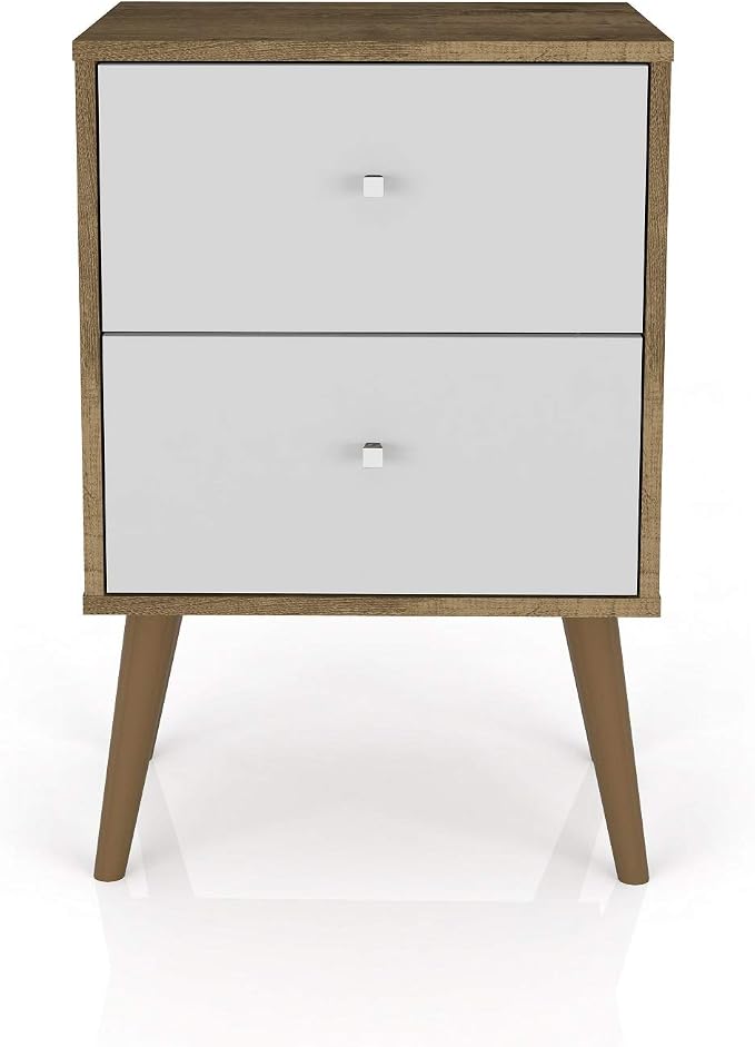 Manhattan Comfort Liberty Mid Century Modern Nightstand - Image 6