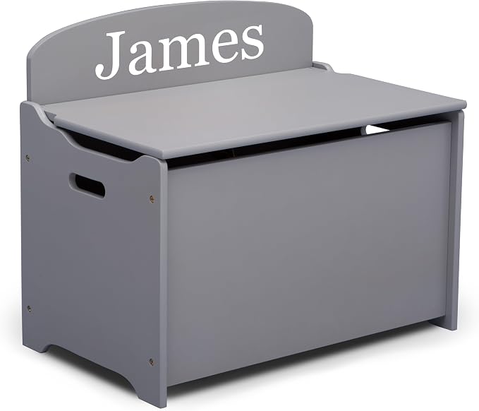 Delta Children Personalized MySize Deluxe Toy Box - Image 5