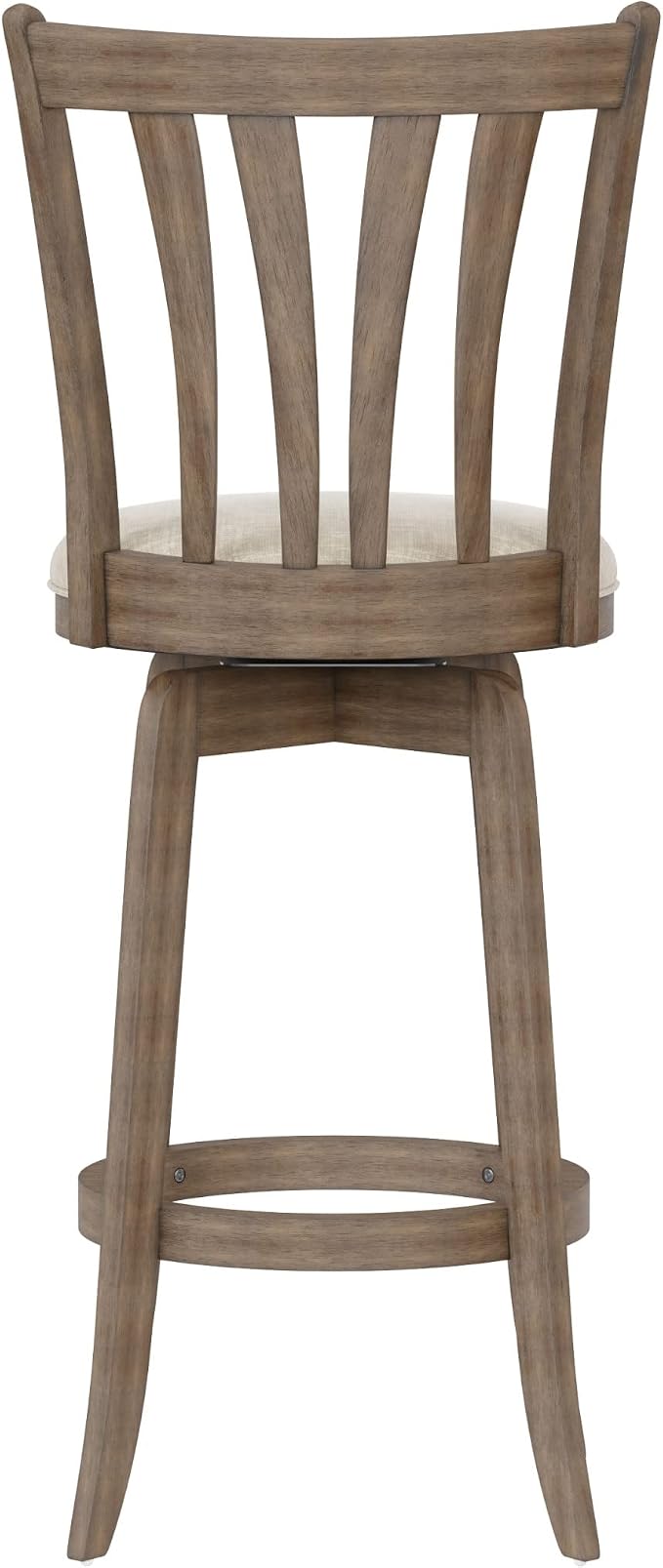Hillsdale 29.5" Savana Wood Swival Bar Height Stool - Image 12