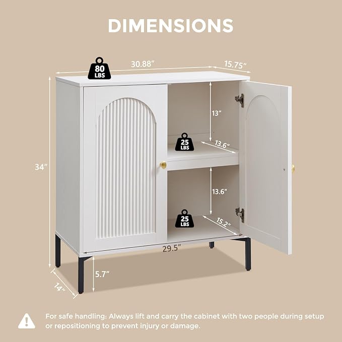 IFGET Modern Buffet Cabinet - Image 2