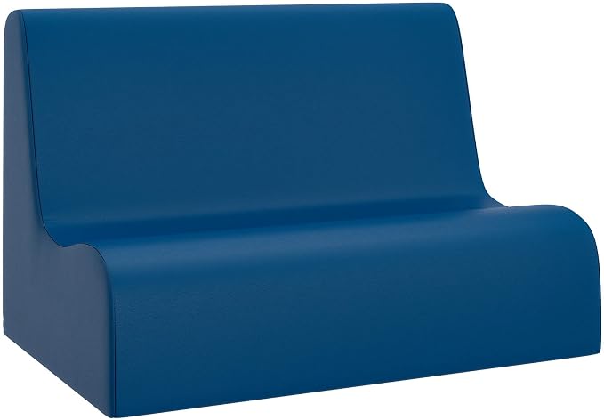 Children's Factory Small Contour Sofa, Mix-and-Match Kids Chairs, Corner by ChildrensFactory